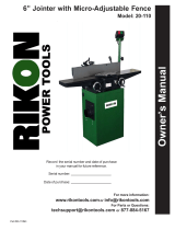 Rikon Power Tools 20-110 Owner's manual