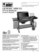 Weber 3000 LX User manual