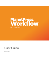 OBJECTIF LUNE PlanetPress Workflow 8.4 Owner's manual