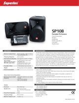 Superlux SP108 Owner's manual