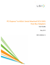 Broadcom PCI Express to 6Gb/s SAS HBAs Owner's manual