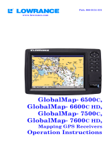 Lowrance GlobalMap 6500C User manual