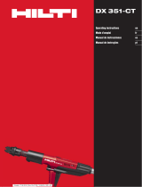 Hilti DX 351-CT Operating instructions
