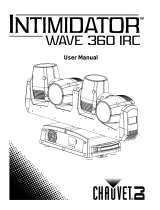 CHAUVET DJ Intimidator Wave 360 IRC User manual