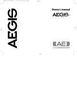 Aegis Aegis Three User manual