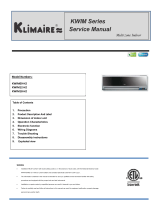 Klimaire KWIM09-H2 User manual