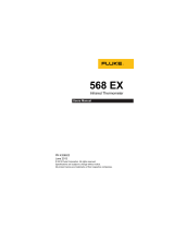 Fluke Models: 568 Ex Intrinsically Safe Mini Infrared Thermometer User manual