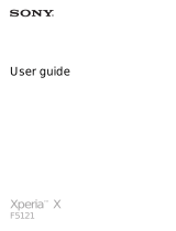 Sony Xperia X User manual