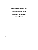 American Megatrends Enterprise III S68 User manual