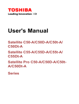 Toshiba C50t-A (PSCFJC-007007) User manual