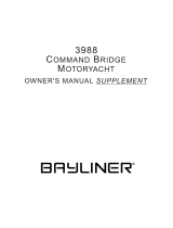 Bayliner 2002 3988 Command Bridge Owner's manual