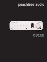 Peachtree Audio decco2 Owner's manual
