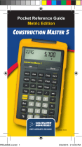 Calculated IndustriesConstruction Master 5 4050