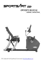 SportsArt C52R Owner's manual