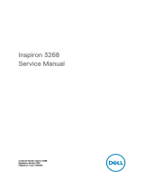 Dell Inspiron 3268 User manual