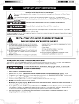 Panasonic NN-SN766S Installation guide