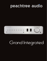 Peachtree Audio Grand Integrated User manual