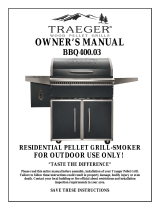 Traeger BBQ400.03 Owner's manual