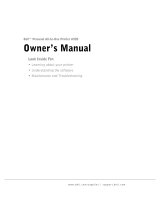 Dell A920 All In One Personal Printer User manual