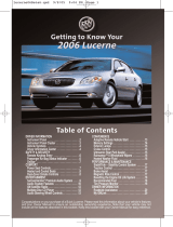 Buick 2006 Lucerne User guide