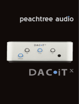 Peachtree Audio DAC•iTx User manual