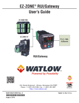 Watlow EZ-ZONE RUI/Gateway User manual