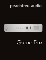 Peachtree Audio Grand Pre User manual