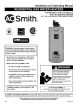 A.O. Smith 100304590 Installation guide
