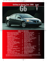 Pontiac G6 2006 User guide