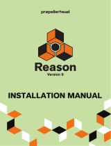 Propellerhead Reason 9.0 Installation guide
