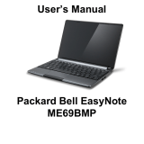 Packard Bell EN ME69BMP User manual