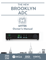 Mytek Digital Brooklyn ADC Black Owner's manual