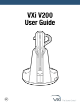 VXI VXi V200 Headset System User manual