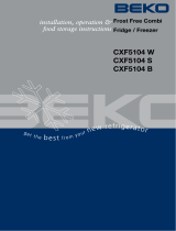 Beko CXF5104 S User manual