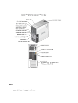 Dell Dimension 9100 User manual