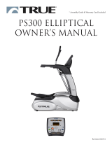 True Performance 300 Elliptical Owner's manual