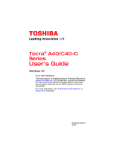 Toshiba C40-0ND03K User guide