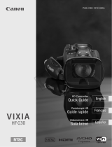 Canon VIXIA HF G30 User guide