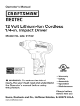 Craftsman 32061189 Owner's manual