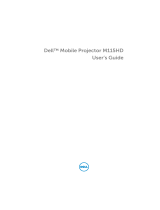 Dell Mobile Projector M115HD User manual