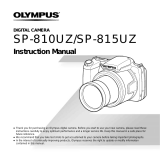 Olympus SP-810 UZ User manual