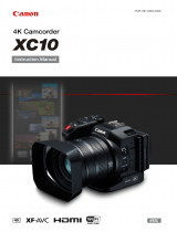 Canon XC10 User manual