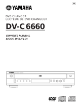 Yamaha DVD CHANGER User manual
