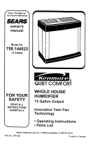 Sears 758.144523 Owner's manual