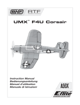E-flite UMX F4U Corsair User manual