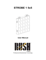 Martin RUSH Strobe 1 5x5 User manual
