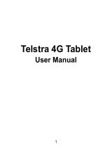 ZTE Telstra 4G Tablet User manual