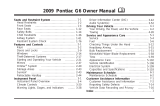 Pontiac G6 Owner's manual