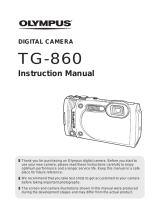 Olympus TG-860 User manual