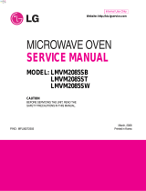 LG LMVM2085SW Installation guide